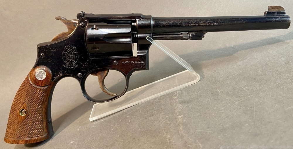 Late 1930’s Production Smith & Wesson S&W K-22 Outdoorsman Revolver-img-6