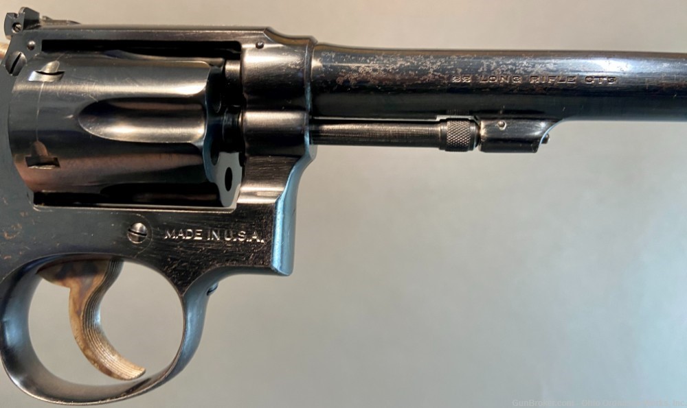 Late 1930’s Production Smith & Wesson S&W K-22 Outdoorsman Revolver-img-11