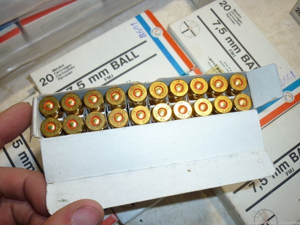 20rd - 7.5x54 FRENCH - Privi Partizan Yugo - 140gr FMJ - 7.5 French PPU-img-4