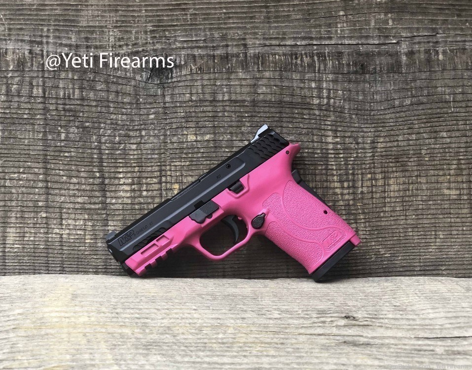Smith & Wesson M&P 9 Shield EZ 9mm Raspberry Pink Cerakote #12437 S&W-img-2