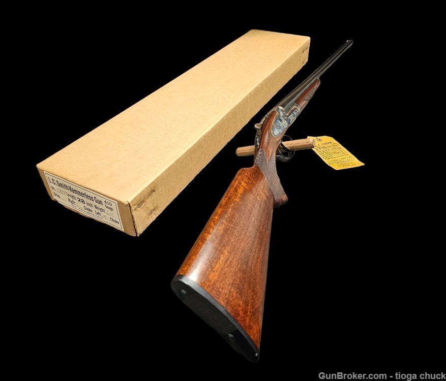 Ultra Rare L.C. Smith Field 410 Gauge (Unfired in Box) 28" MUSEUM QUALITY!-img-3