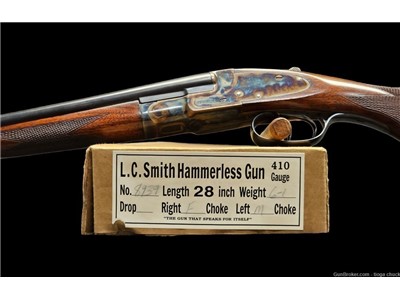 Ultra Rare L.C. Smith Field 410 Gauge (Unfired in Box) 28" MUSEUM QUALITY!