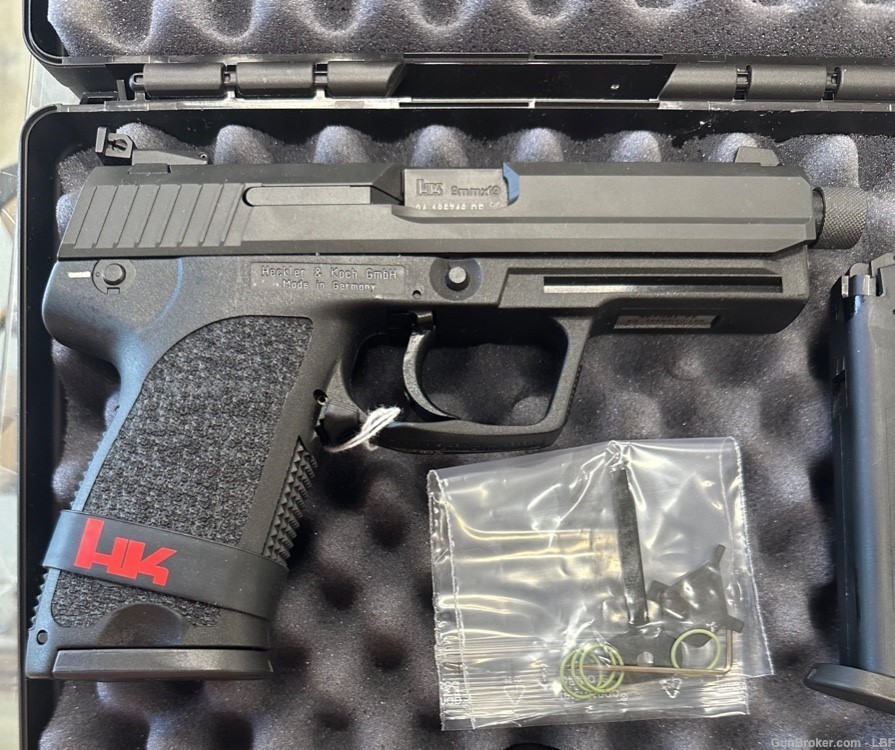 Heckler & Koch USP9 Tactical 9mm 4.86"BBL W/Decock H&K-img-1