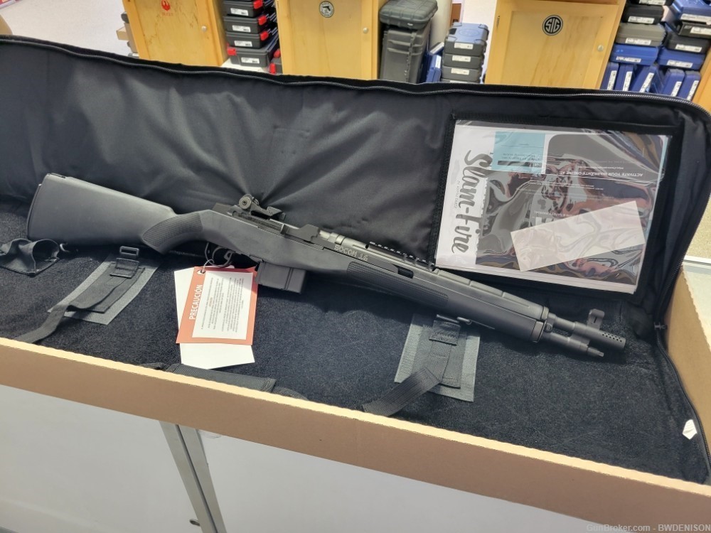 Springfield Armory M1A SOCOM 308 Win 16.25in Barrel 10 Rounds-img-0