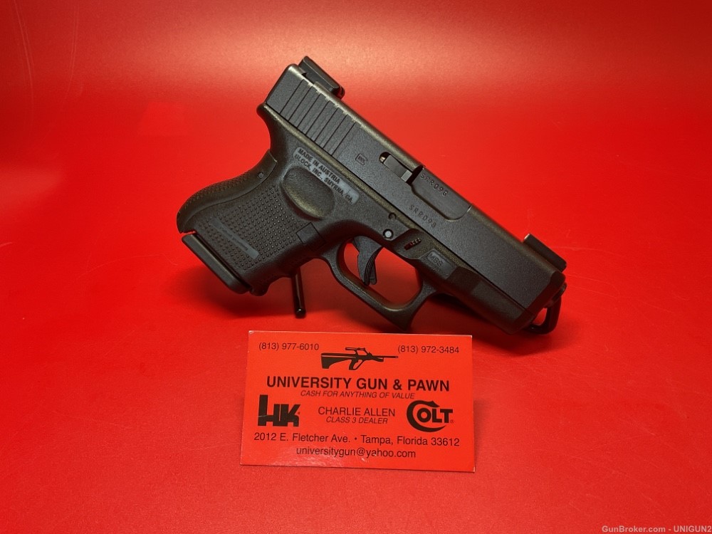 Glock G27 Gen4 w/ fiber optic night sights 40 S&W 3.43” barrel-img-1
