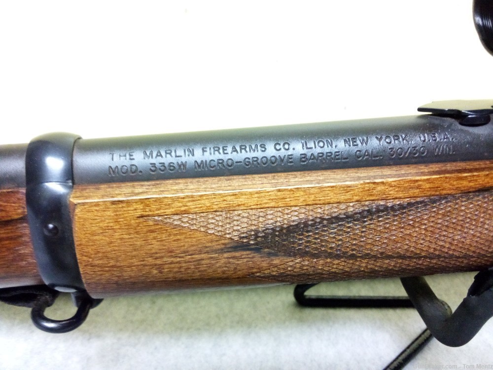 Marlin 336W,.30-.30 Lever Action Rifle, 20" Micro Groove Barrel, & Scope-img-14