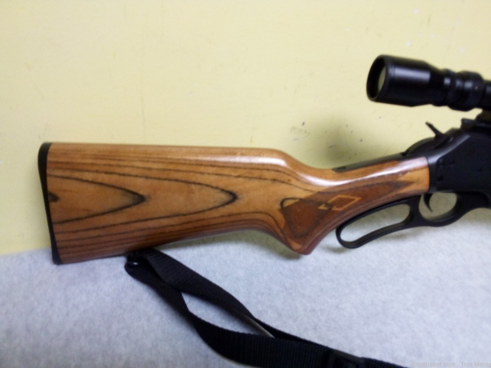Marlin 336W,.30-.30 Lever Action Rifle, 20" Micro Groove Barrel, & Scope-img-1