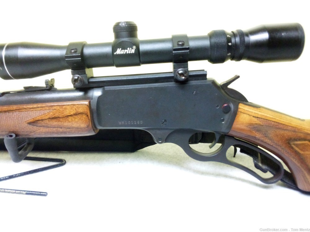 Marlin 336W,.30-.30 Lever Action Rifle, 20" Micro Groove Barrel, & Scope-img-11