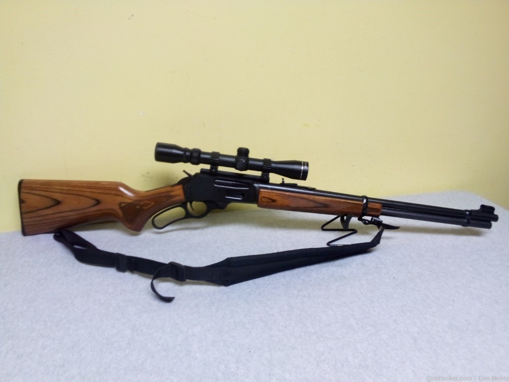 Marlin 336W,.30-.30 Lever Action Rifle, 20" Micro Groove Barrel, & Scope-img-0