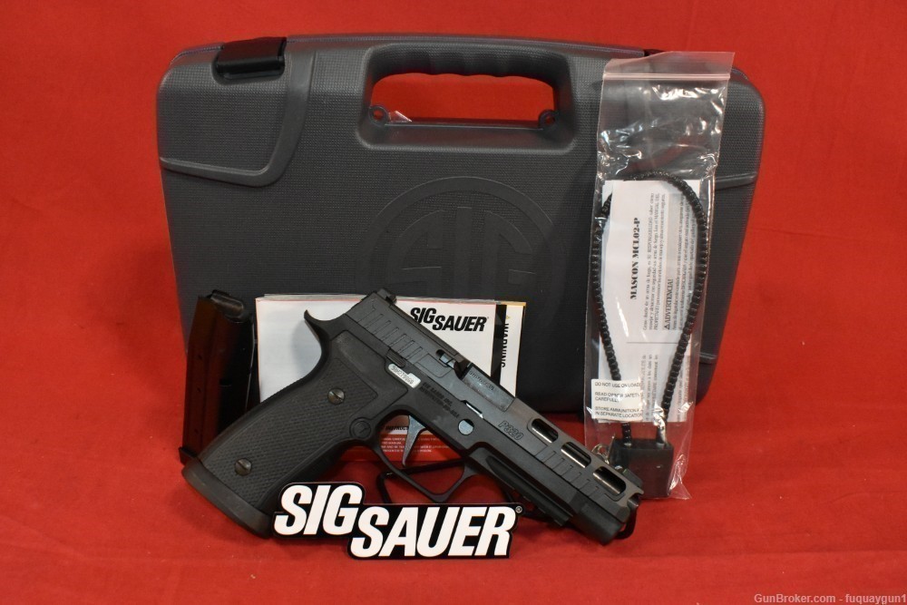 Sig Sauer P320 AXG PRO 9mm 4.7" Optic Ready Night Sights Sig P320-AXG-img-1