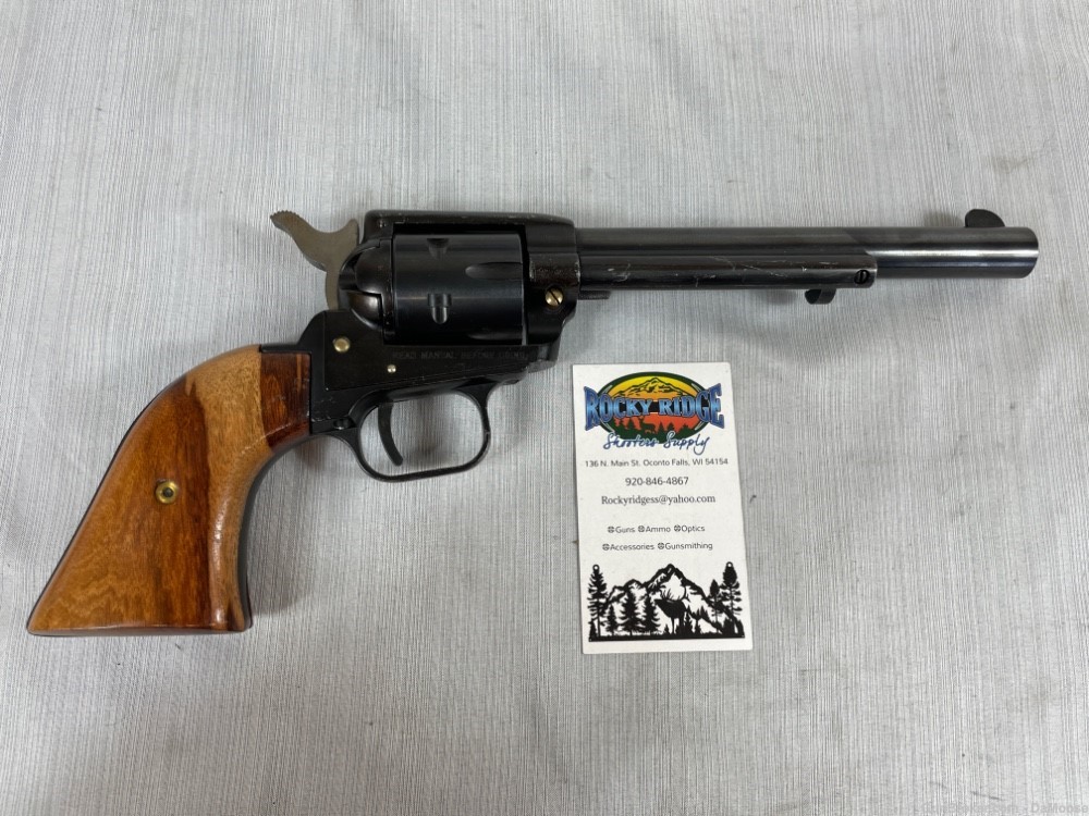 Heritage Rough Rider revolver - Early Model .22 LR-img-0