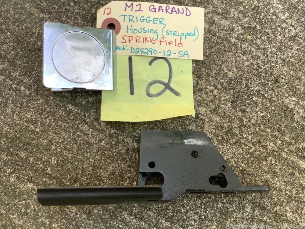 M1 Garand Trigger Housing Stripped Springfield #12 NOS-img-2