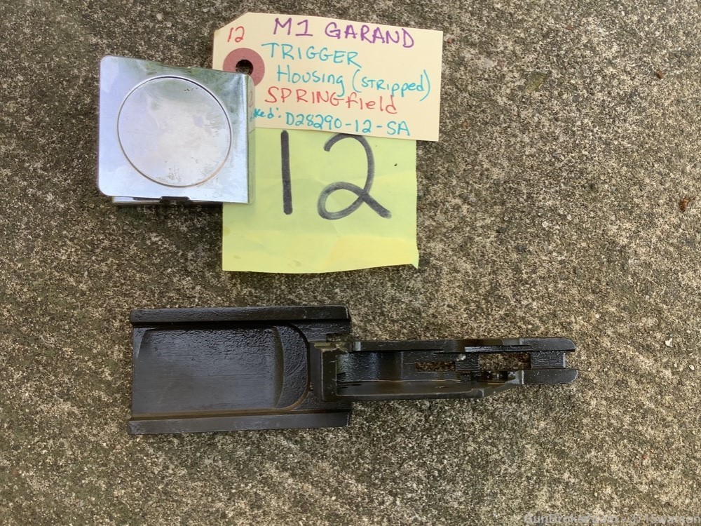 M1 Garand Trigger Housing Stripped Springfield #12 NOS-img-1