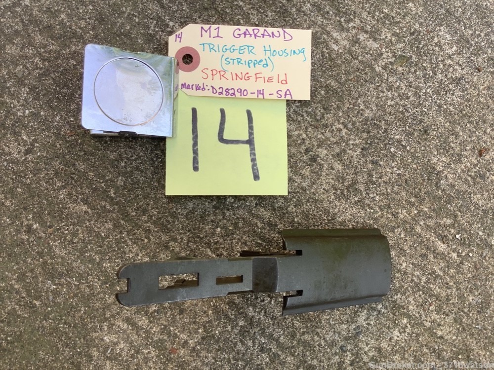 M1 Garand Trigger Housing Stripped Springfield #14  NOS-img-1