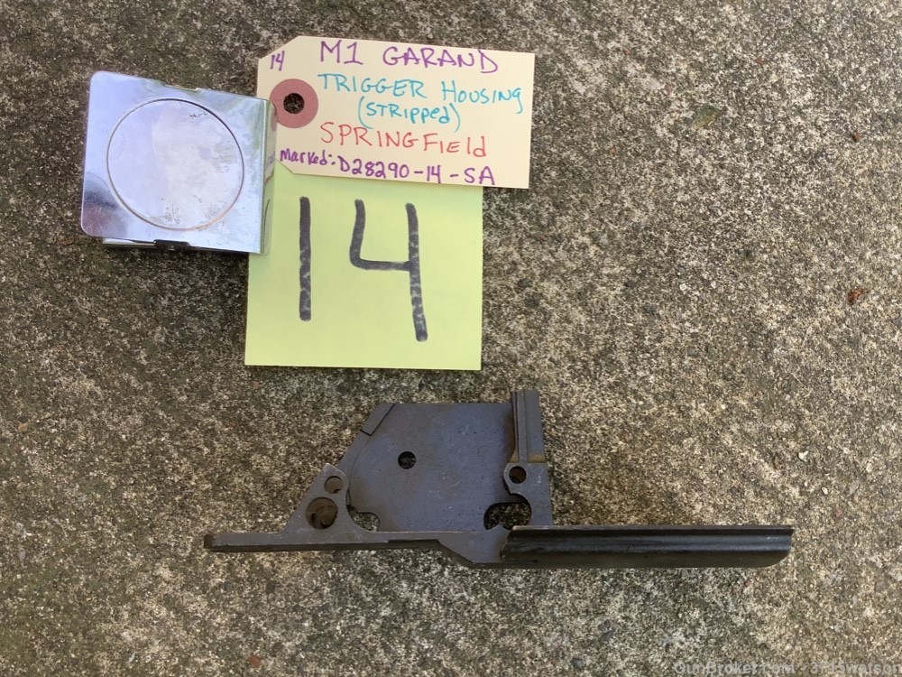 M1 Garand Trigger Housing Stripped Springfield #14  NOS-img-2