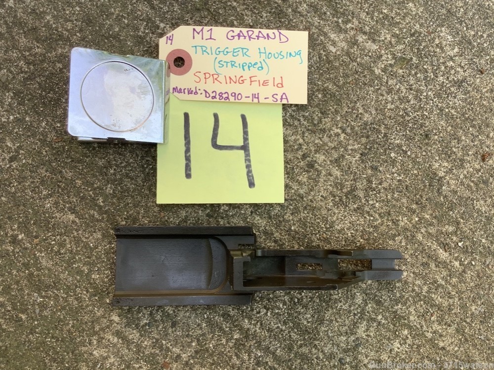 M1 Garand Trigger Housing Stripped Springfield #14  NOS-img-0