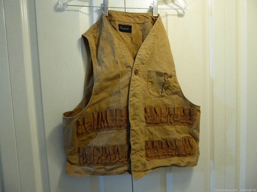 VINTAGE YOUTH SHOTGUN VEST SZ SMALL - MADE BY the DRYBACK Co,-img-0