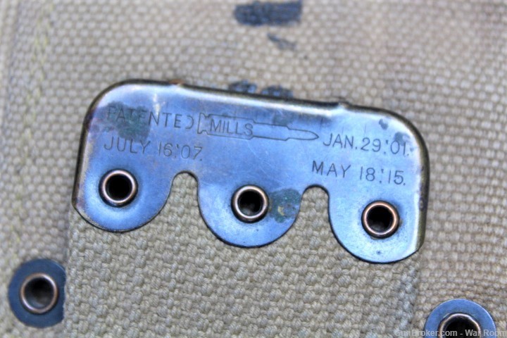 WWI US Model 1910 Dismounted Cartridge belt-img-14