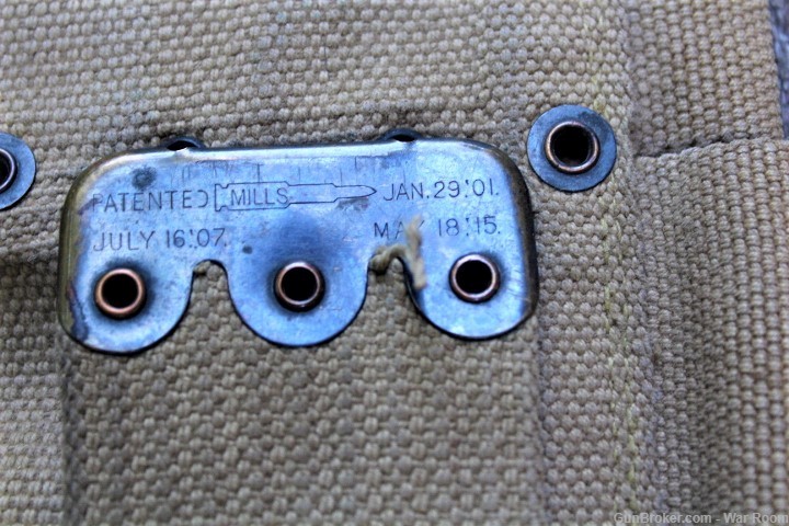 WWI US Model 1910 Dismounted Cartridge belt-img-13