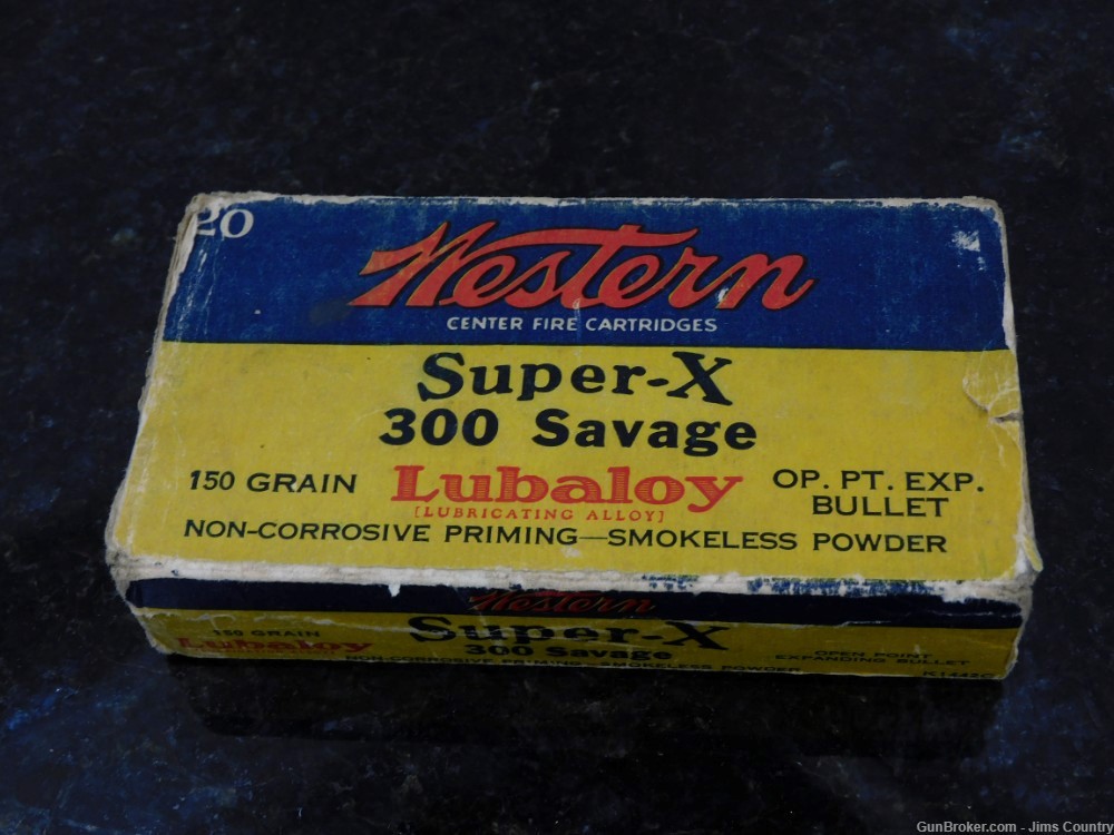 300 Savage  Western Super X - 150 Gr. Lubaloy 20 Rounds -img-1