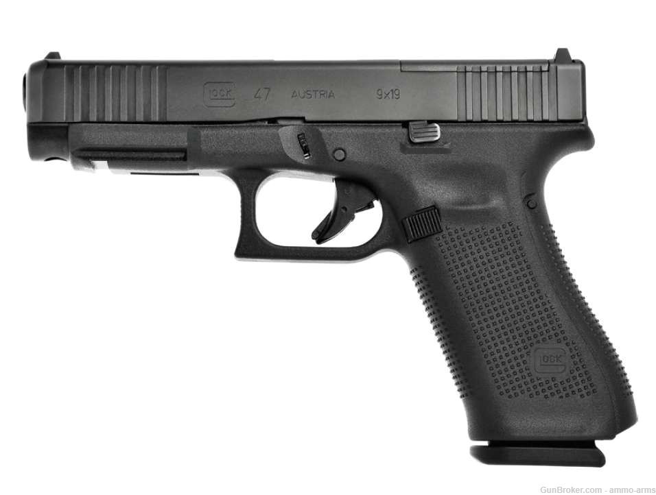Glock G47 Gen 5 MOS 9mm Luger 4.49" 10 Rds Black PA475S201MOS-img-1