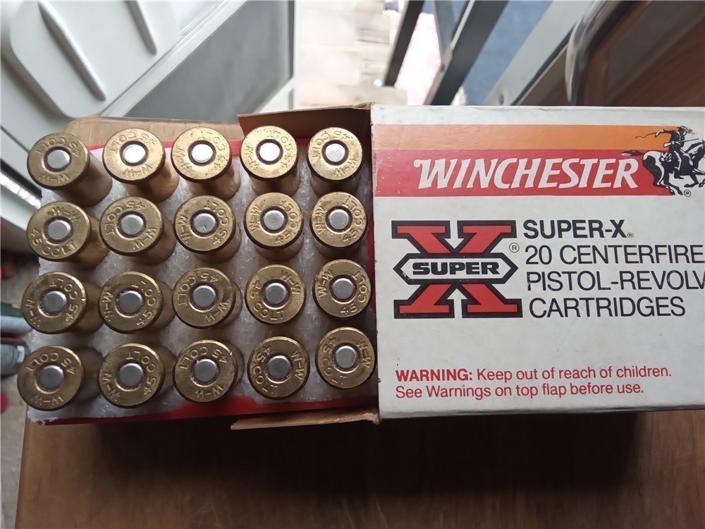Winchester Super-X 45 Colt 225 gr. SILVERTIP Hollow Point ammo-img-5