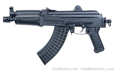 Arsenal SAM7K-44, Semi-automatic Pistol, AK, 7.62X39, 8.5" Hammer Forged Bl-img-3