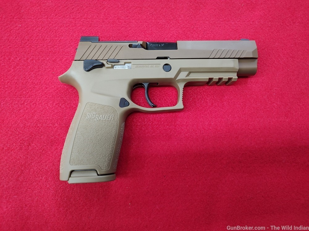 Sig Sauer 320F9M17MS P320 M17 9mm Luger Caliber with 4.70" Barrel-img-1