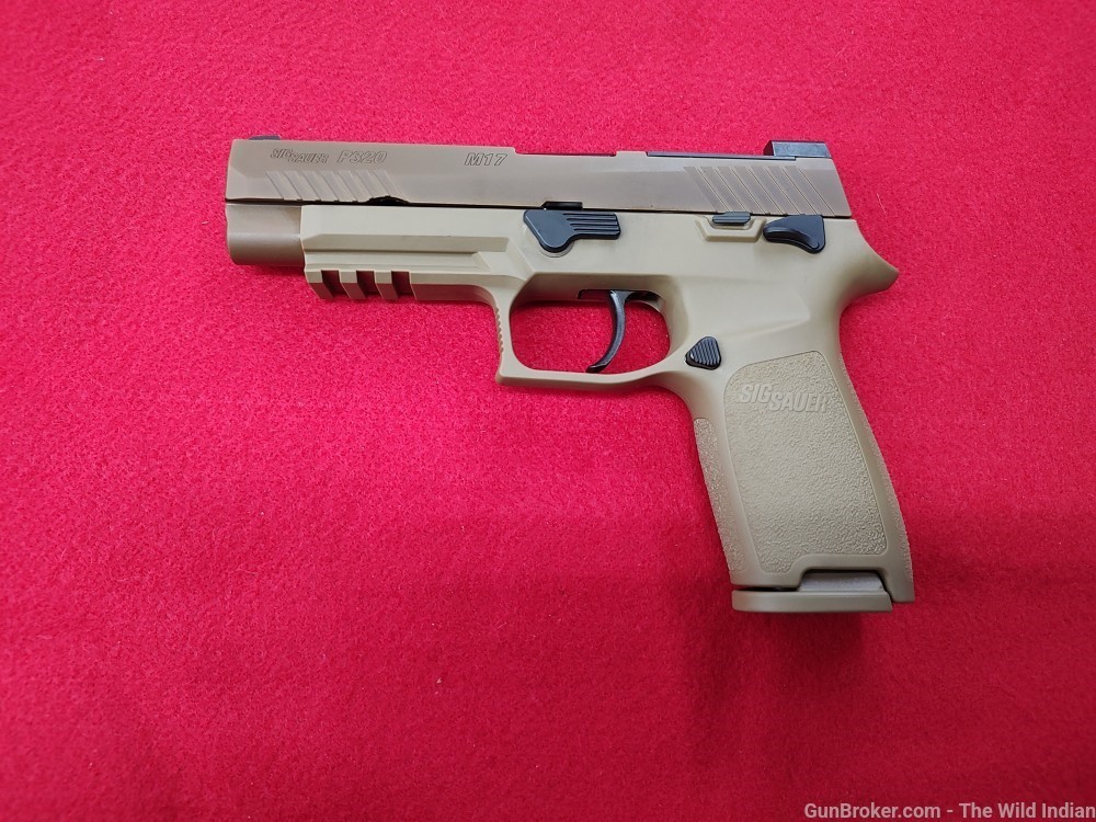 Sig Sauer 320F9M17MS P320 M17 9mm Luger Caliber with 4.70" Barrel-img-0