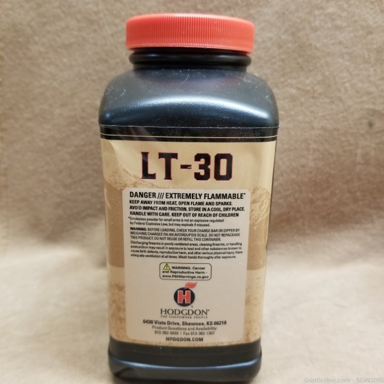 Accurate LT-30 Smokeless Powder 3-1LB Bottles-img-1
