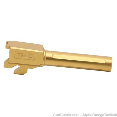 True Precision HELLCAT PRO 3.7" NON-THREADED BARREL GOLD TIN-img-0