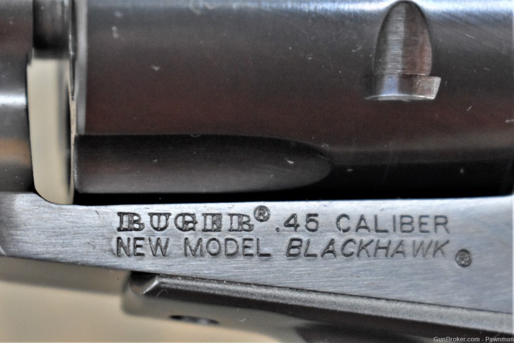 New Model Ruger Blackhawk in 45LC - Like New-img-2