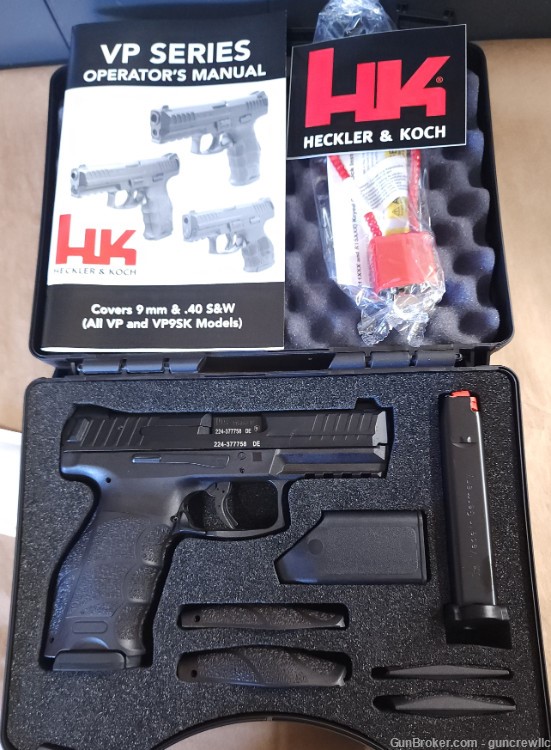 Heckler & Koch H&K VP9 81000283 HK VP-9 Black 9mm 4.1" Layaway-img-1
