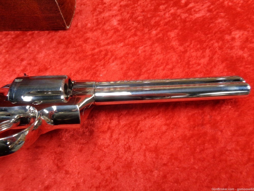 1977 Colt Python Bright Nickel 357 Magnum 6" Barrel Snake Box WE TRADE BUY!-img-10