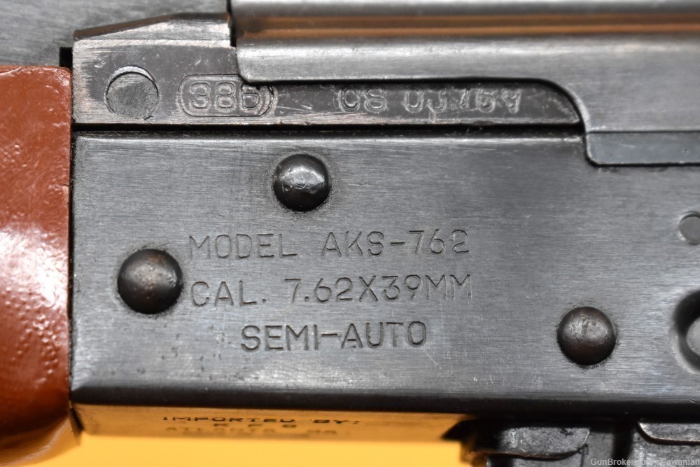 Poly Tech AKS-762 Sidefolder in 7.62x39 - Bakelite - UNFIRED!-img-8