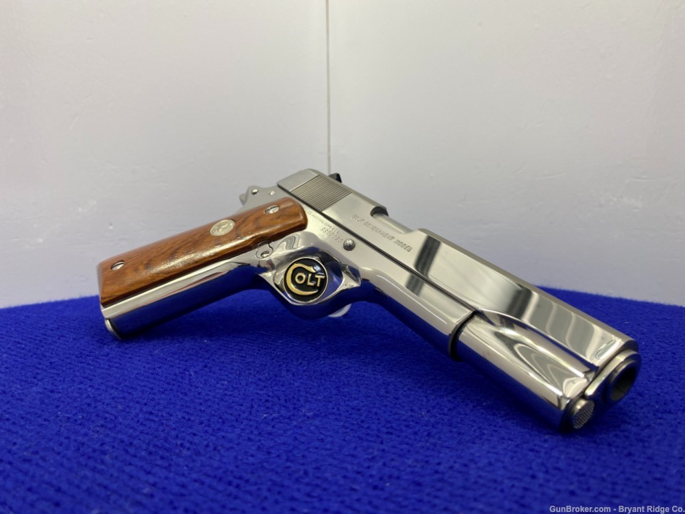 1984 Colt Silver Star LIMITED EDITION FACTORY BRIGHT STAINLESS 1 of 1000  -img-20