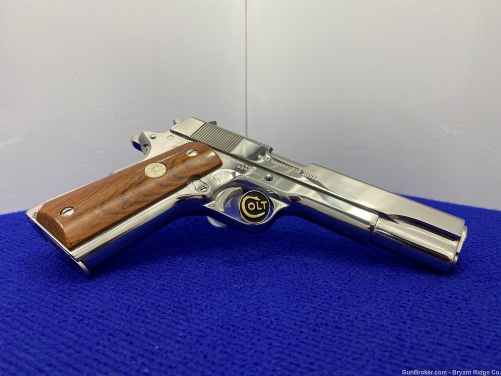 1984 Colt Silver Star LIMITED EDITION FACTORY BRIGHT STAINLESS 1 of 1000  -img-13