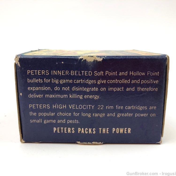 Peters High Velocity Flying Duck 12 Ga Vintage Box 23 Rounds-img-4