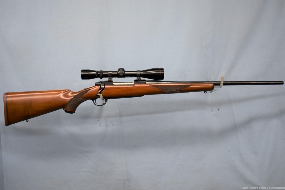 Ruger M77 in 270 w/Leupold scope Tang safety made 1984-img-0
