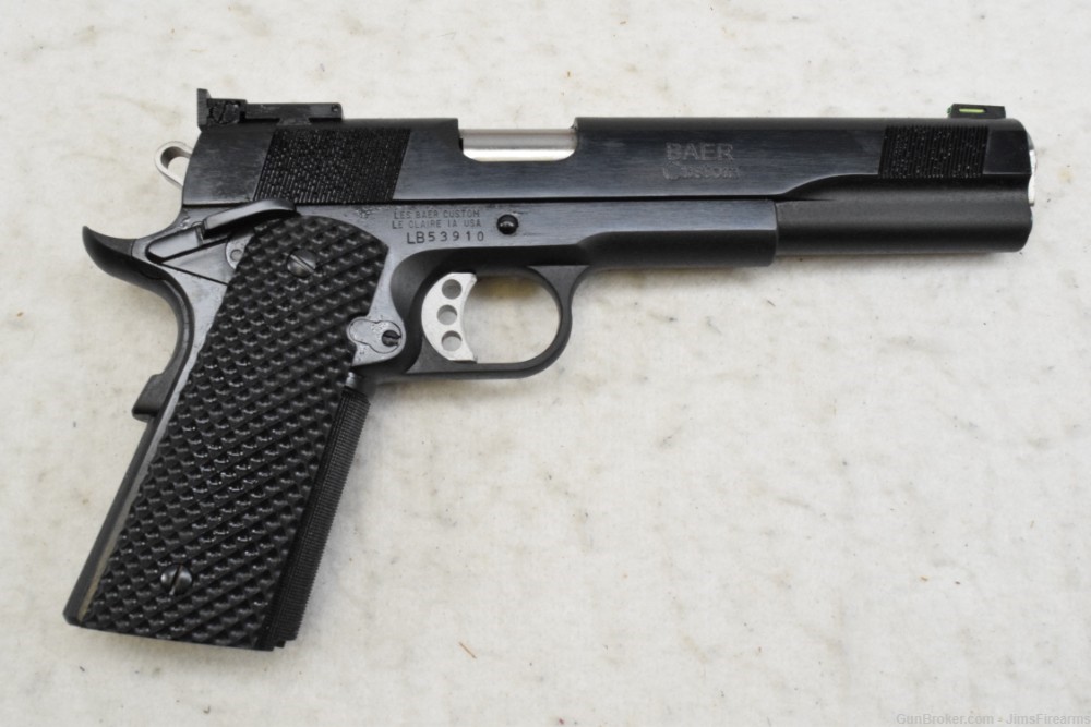 NEW IN OBX  - LES BAER PREMIER II HUNTER 1911 10MM 6" - WITH AMBI SAFETY-img-1