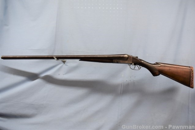 Ithaca Hammerless Lewis Model SxS 12G made 1904-img-4
