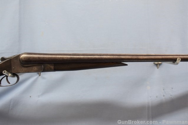 Ithaca Hammerless Lewis Model SxS 12G made 1904-img-2