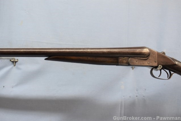 Ithaca Hammerless Lewis Model SxS 12G made 1904-img-6