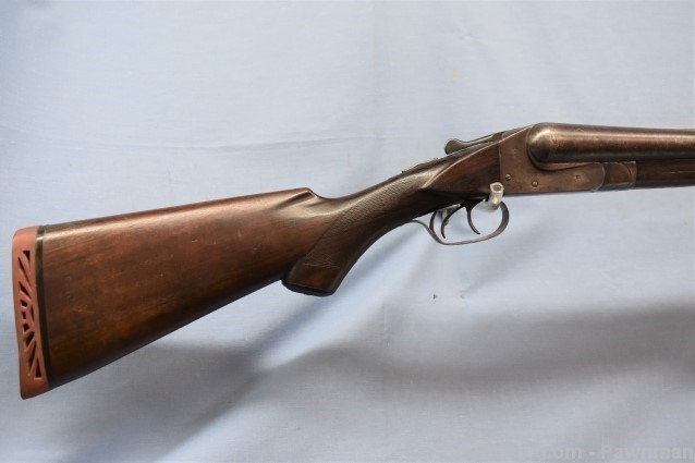 Ithaca Hammerless Lewis Model SxS 12G made 1904-img-1
