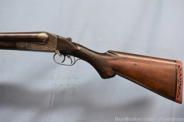 Ithaca Hammerless Lewis Model SxS 12G made 1904-img-5