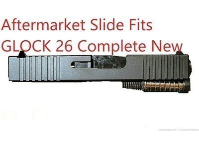 Aftermarket Slide Fits GL0CK 26 Complete New