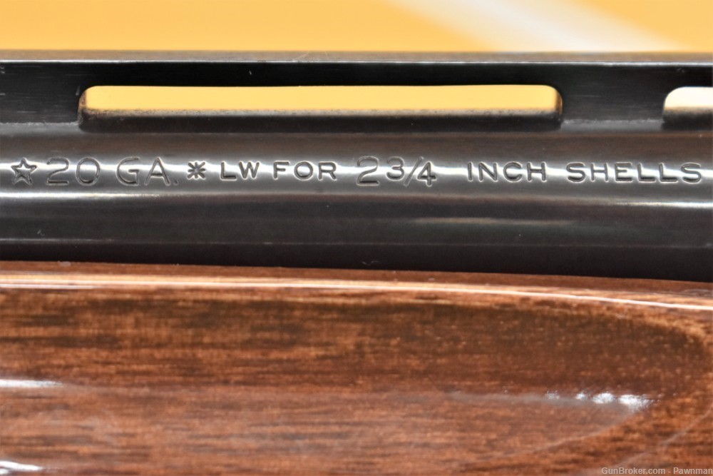 Remington Model 870LW Wingmaster in 20G 2¾”-img-10