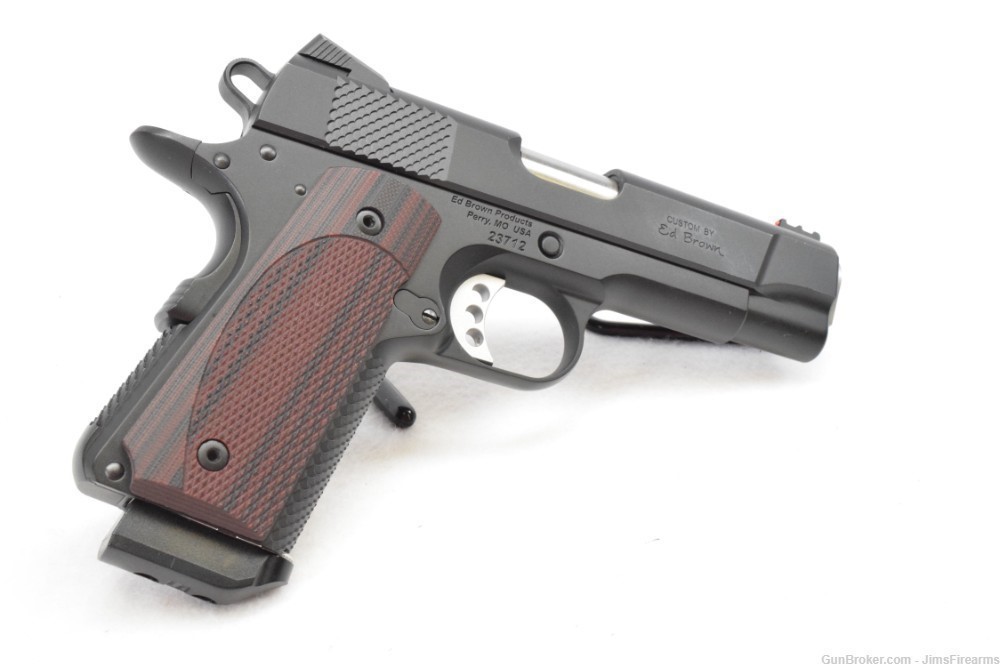 NIB - Ed Brown Custom 1911 - CCO LW 9mm - Great Carry Pistol!-img-6