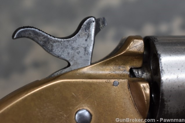 Colt Open Top Pocket Model Revolver in 22 short made 1874-img-5