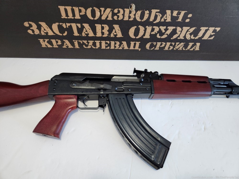 Zastava ZPAPM70 Semi AK Rifle 7.62X39 16.3" CHF Serbian Red NEW 2024 PROD-img-1